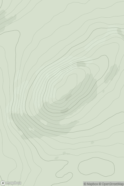 Thumbnail image for Black Hill [Firth of Forth to the River Tweed] [NT585370] showing contour plot for surrounding peak